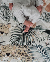 Load image into Gallery viewer, Safari Water Resistant Playmat &amp; Tummy Time Pillow
