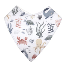 Load image into Gallery viewer, Ocean Dribble Bib
